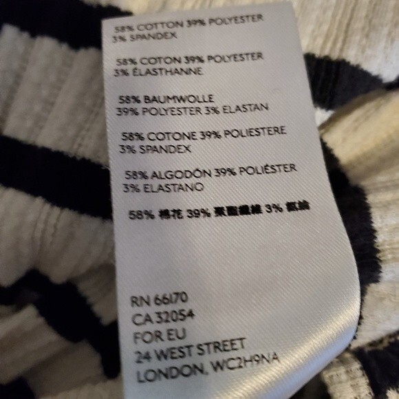 Womens We the Free striped tank top large - Picture 3 of 7